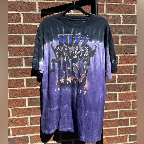 Liquid Blue Other - KISS Liquid Blue 2005 graphic tee